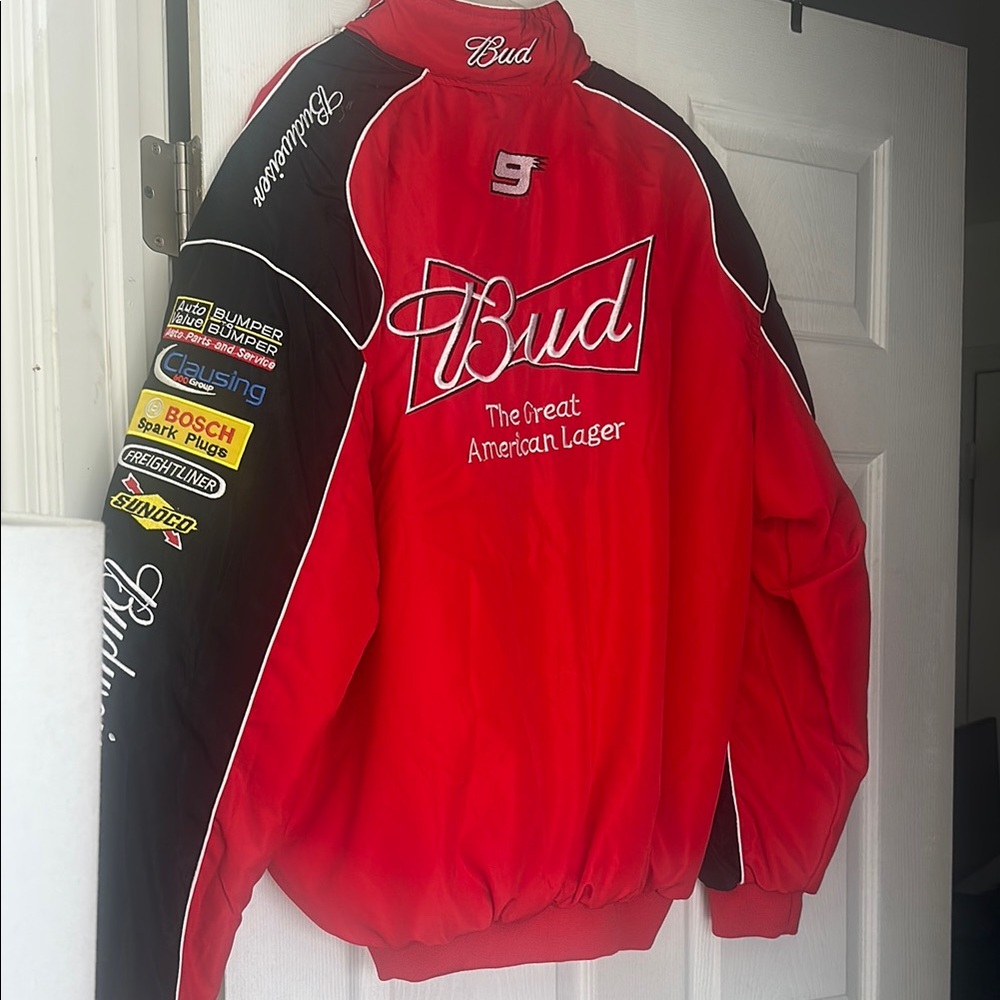 Budweiser Red Racing Jacket - Picture 3 of 3
